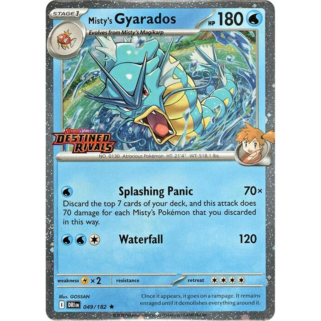 Misty's Gyarados (Prerelease)