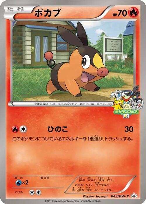Tepig - 043/BW-P