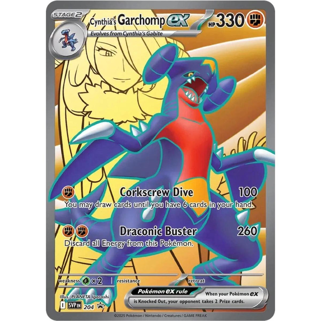 Cynthia's Garchomp ex