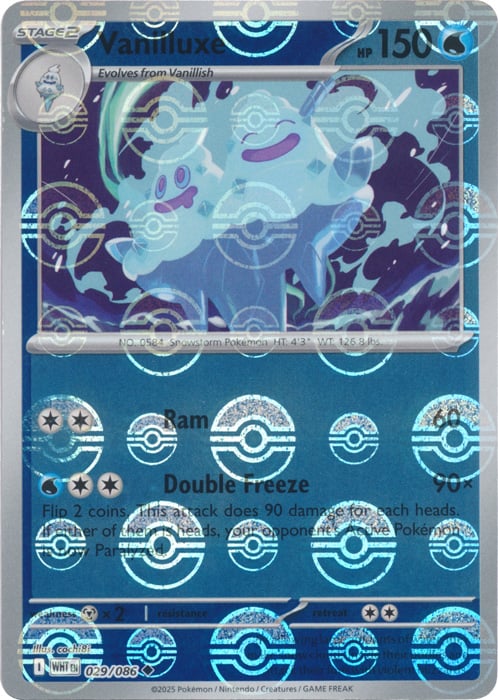 Vanilluxe (Poke Ball Pattern)