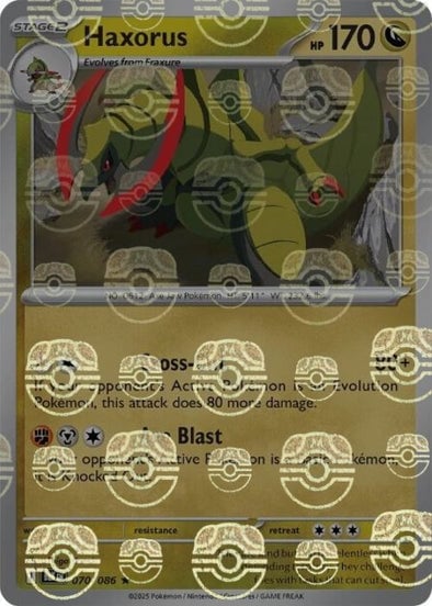 Haxorus (Master Ball Pattern)