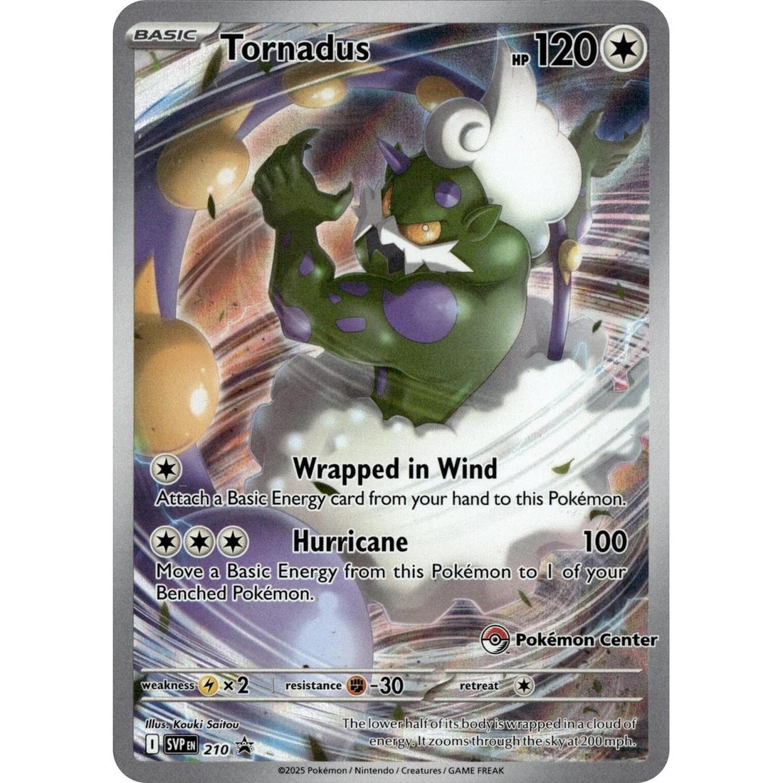 Tornadus - 210 (Pokemon Center Exclusive)