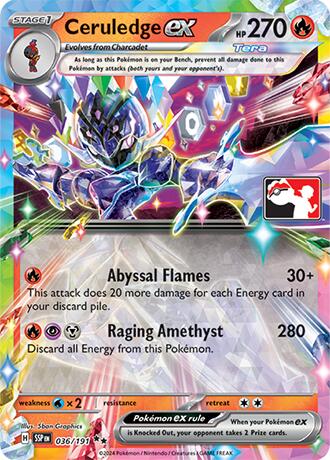 Ceruledge ex - 036/191