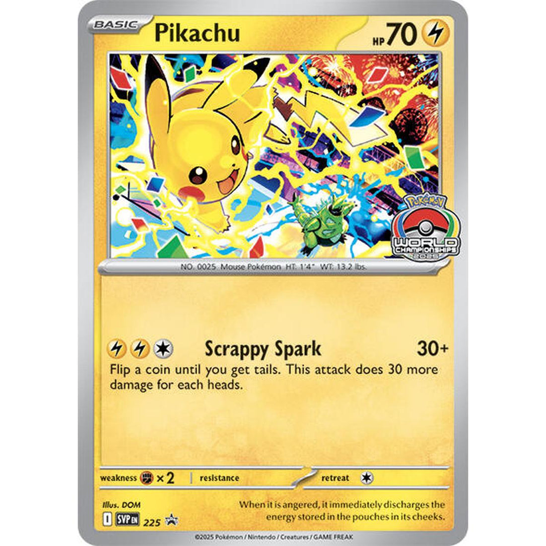 Pikachu - 225 (World Championship 2025)