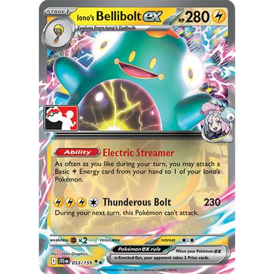 Iono's Bellibolt ex - 053/159