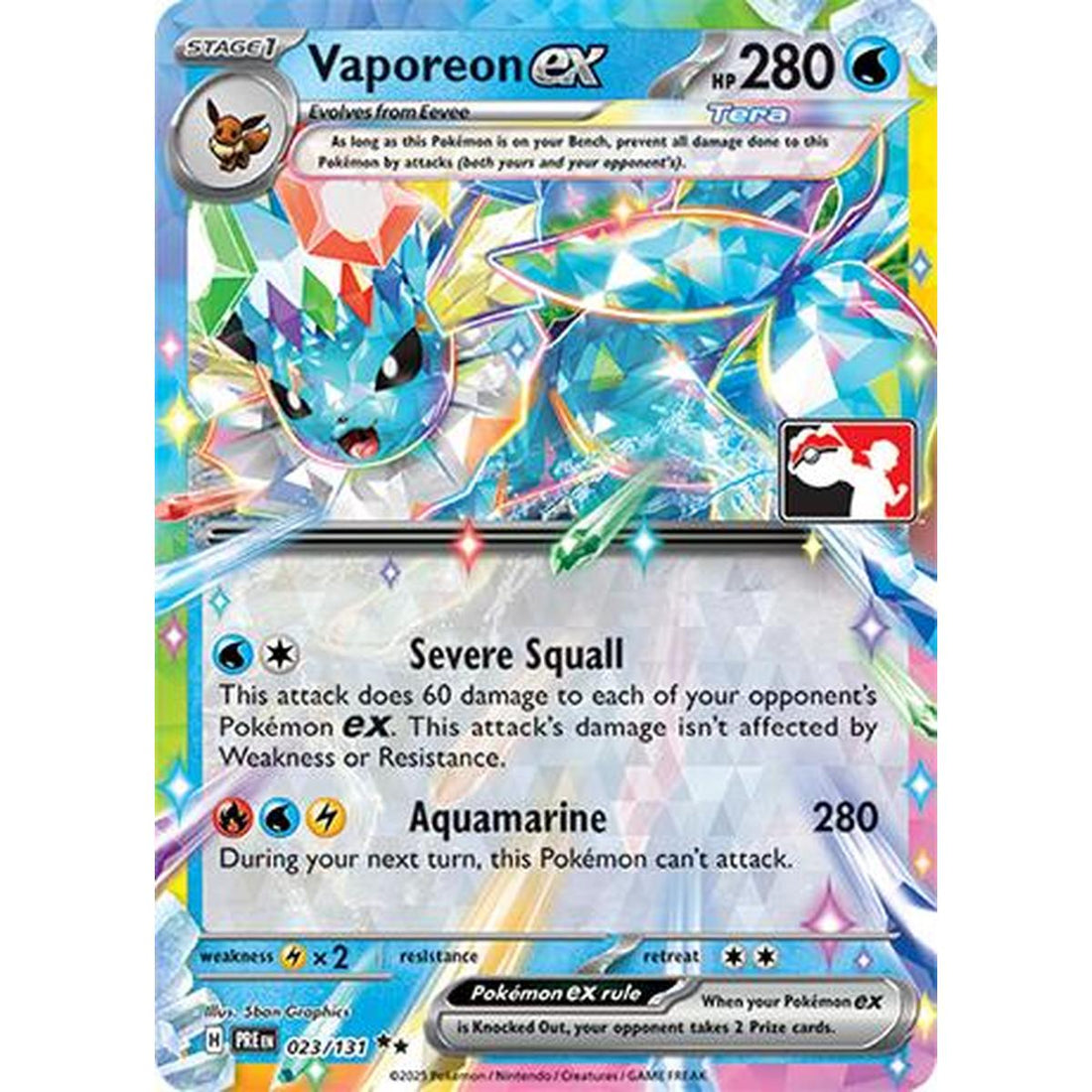 Vaporeon ex - 023/131