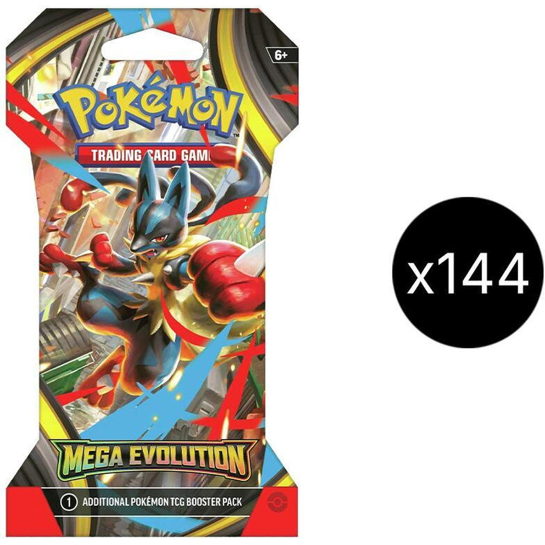 Mega Evolution Sleeved Booster Case