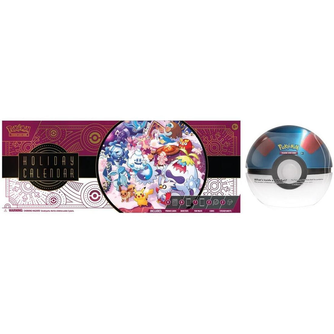 Costco Pokemon Pokemon Holiday Calendar and Great Ball Bundle