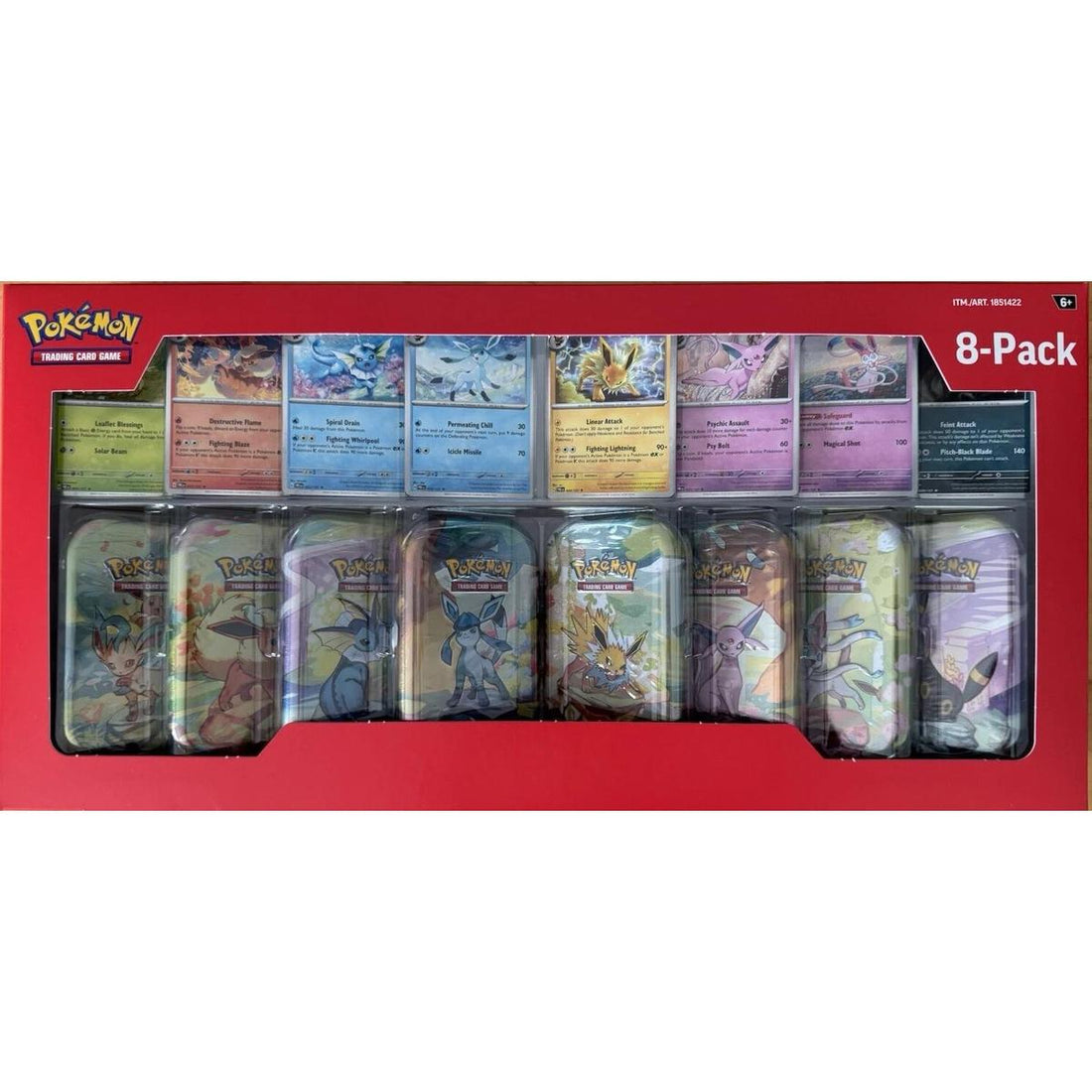 Costco Prismatic Evolutions 8-Pack Mini Tins