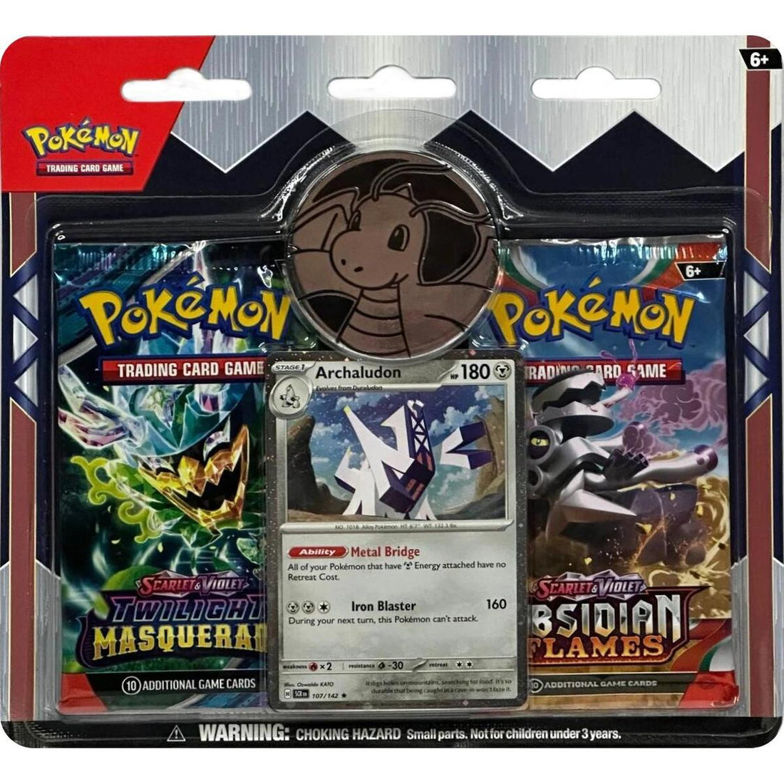 Checklane 2-Pack Blister [Archaludon] (3-tab)