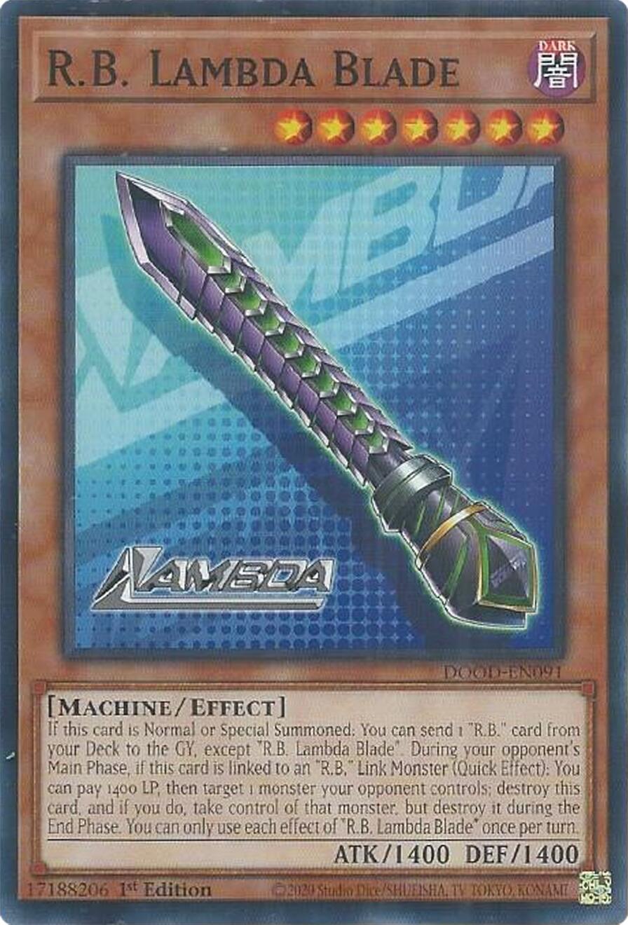 R.B. Lambda Blade