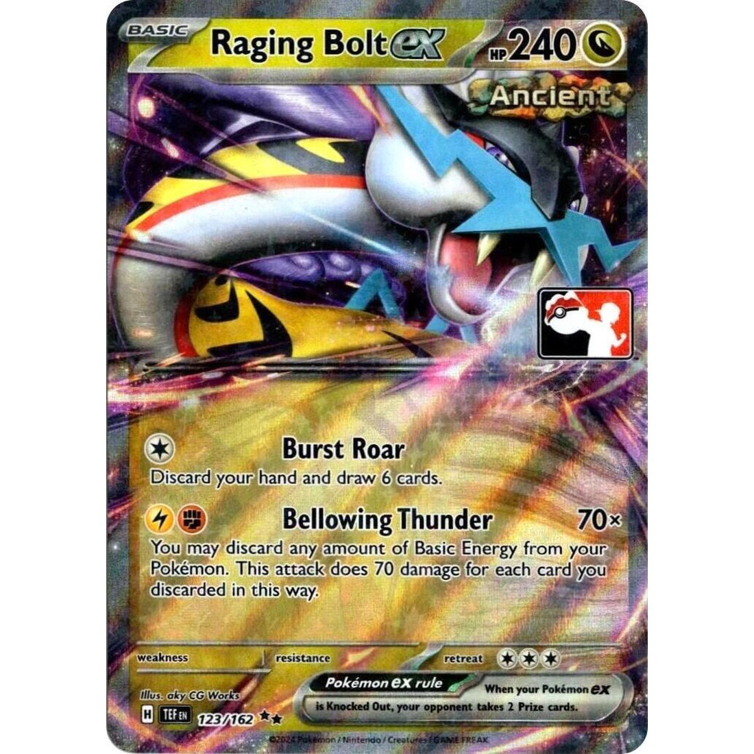 Raging Bolt ex - 123/162