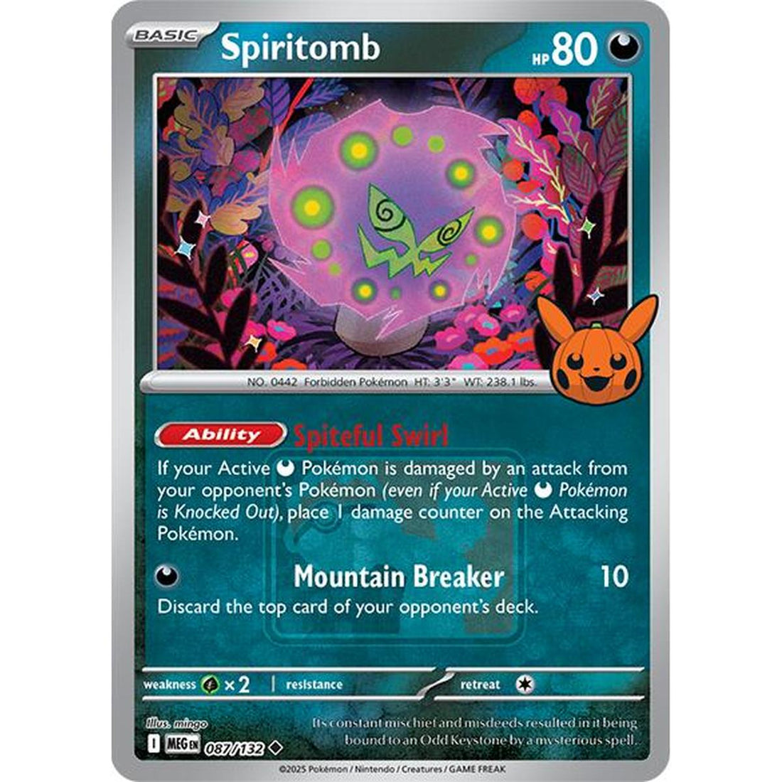 Spiritomb - 087/132 (Pokeween 2025)