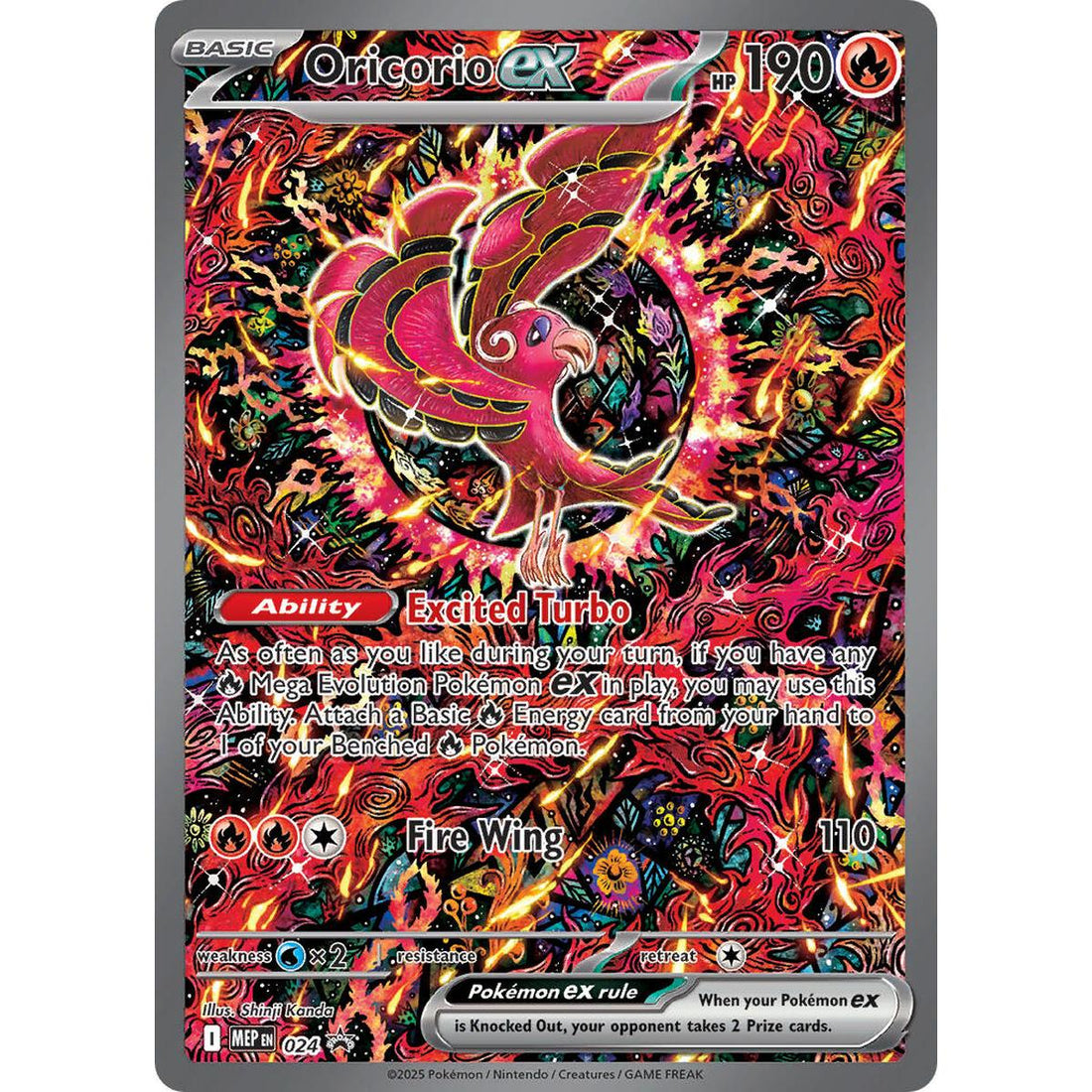 Oricorio ex - 024