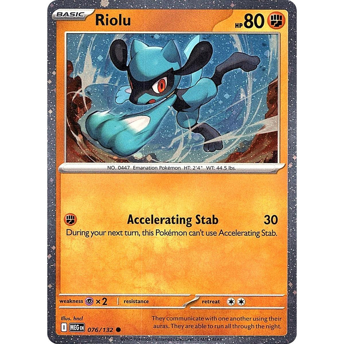 Riolu (Cosmos Holo)