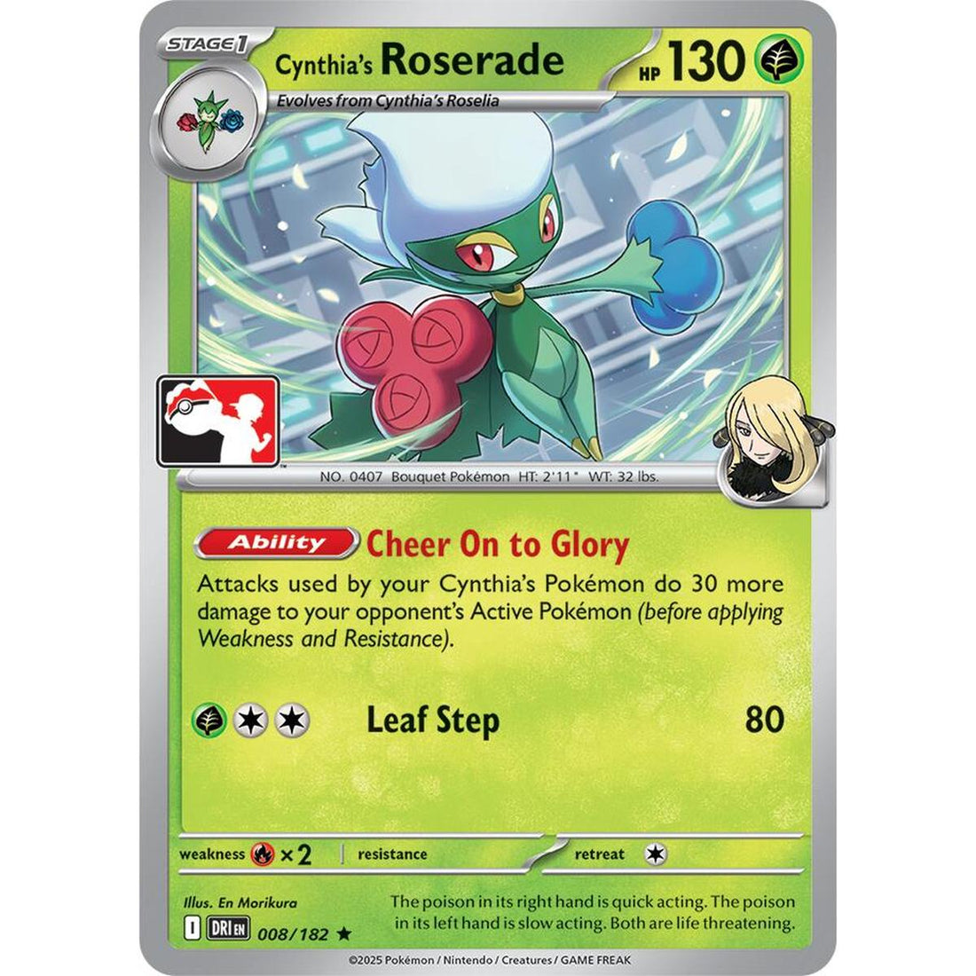 Cynthia's Roserade - 008/182