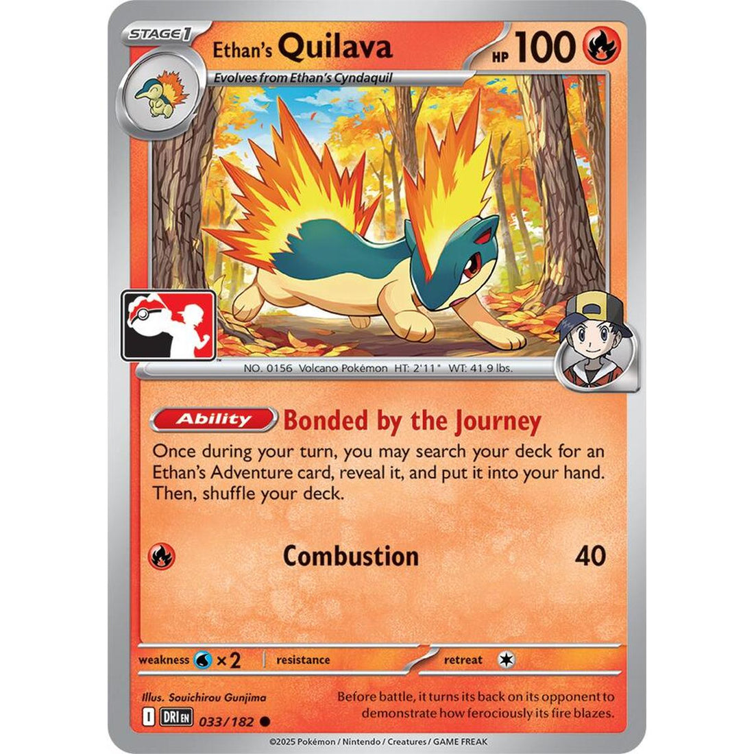 Ethan's Quilava - 033/182