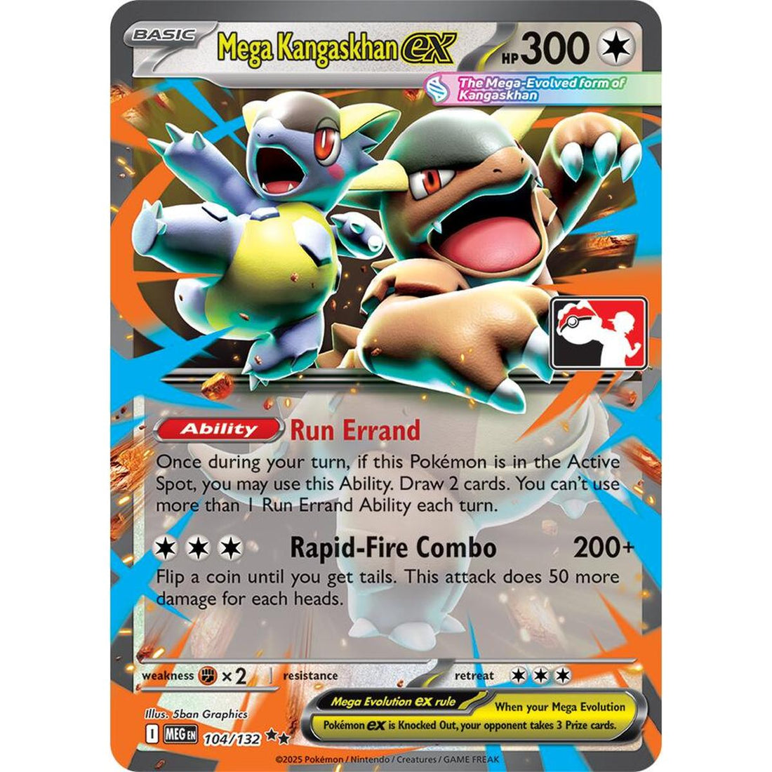 Mega Kangaskhan ex - 104/132