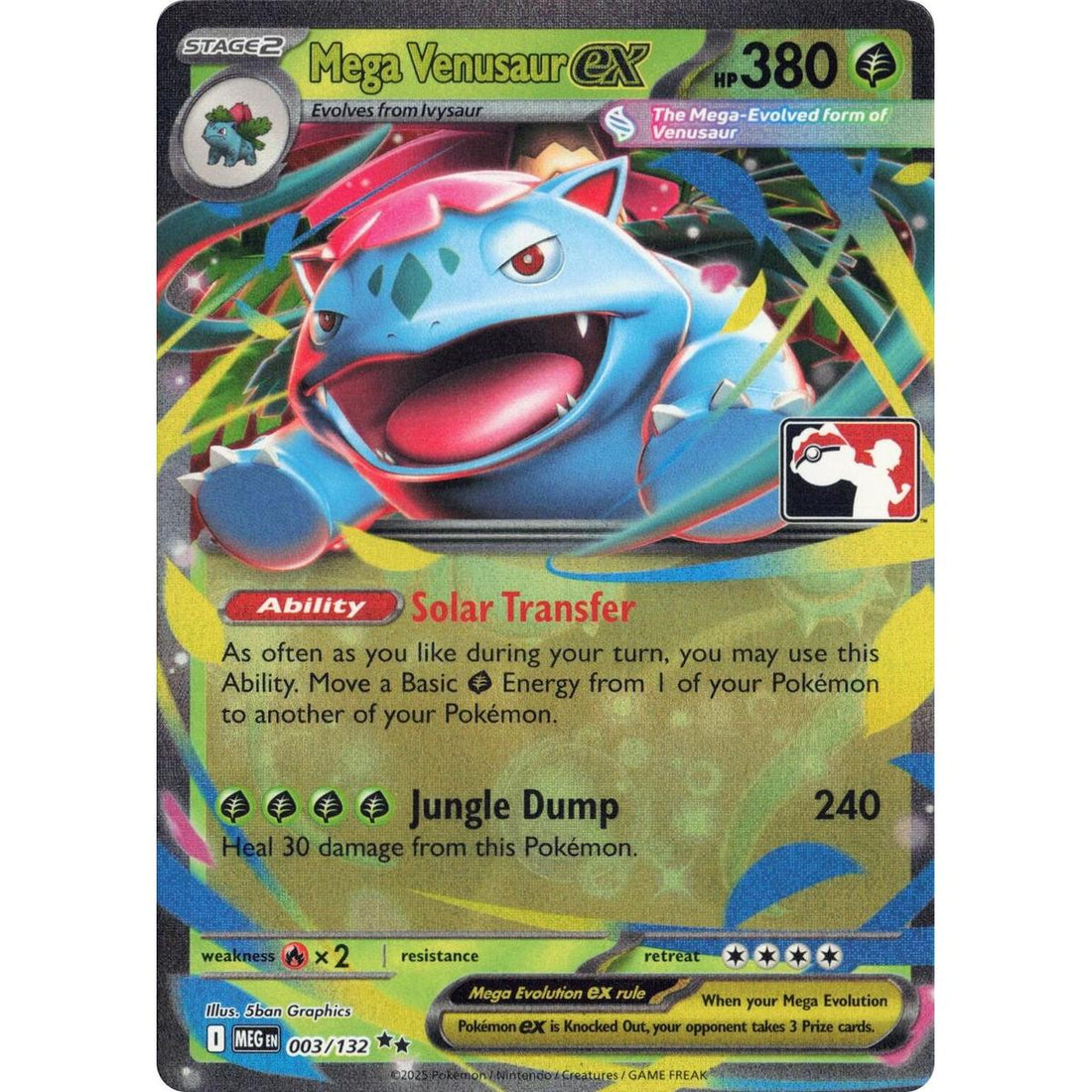 Mega Venusaur ex - 003/132
