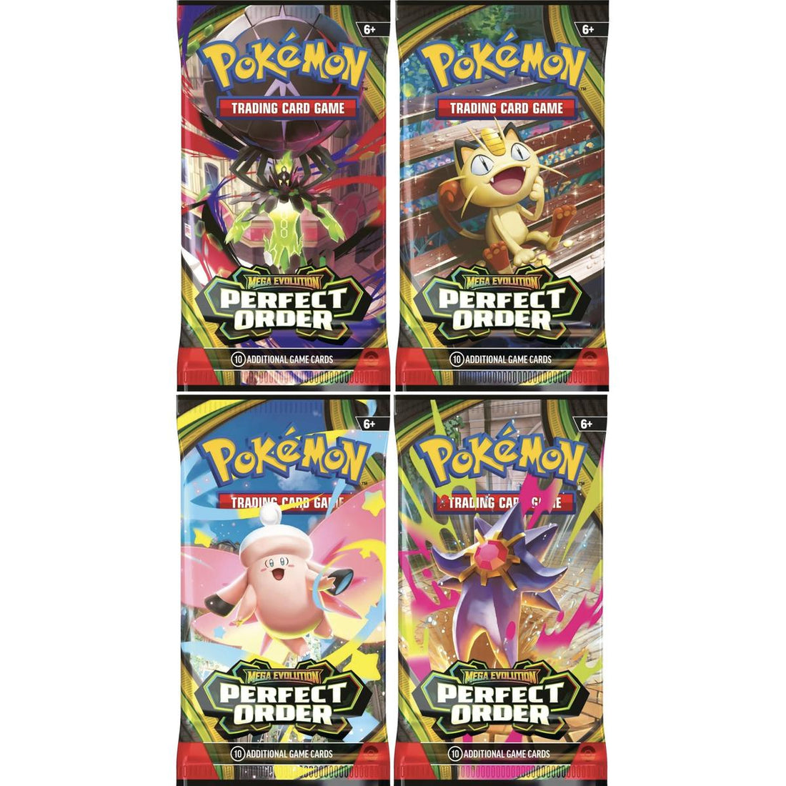 Perfect Order Booster Pack Art Bundle [Set of 4]