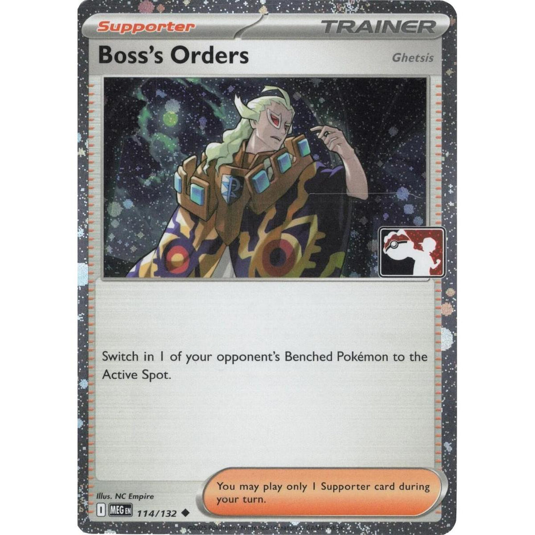 Boss's Orders [Ghetsis] - 114/132 (Cosmos Holo)