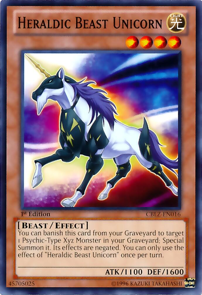 Heraldic Beast Unicorn