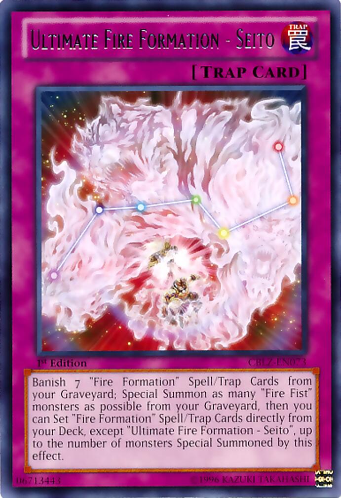Ultimate Fire Formation - Seito