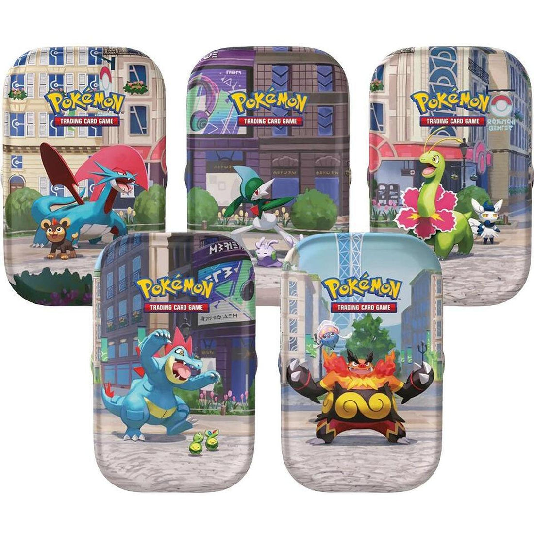 Lumiose City Mini Tin [Set of 5]