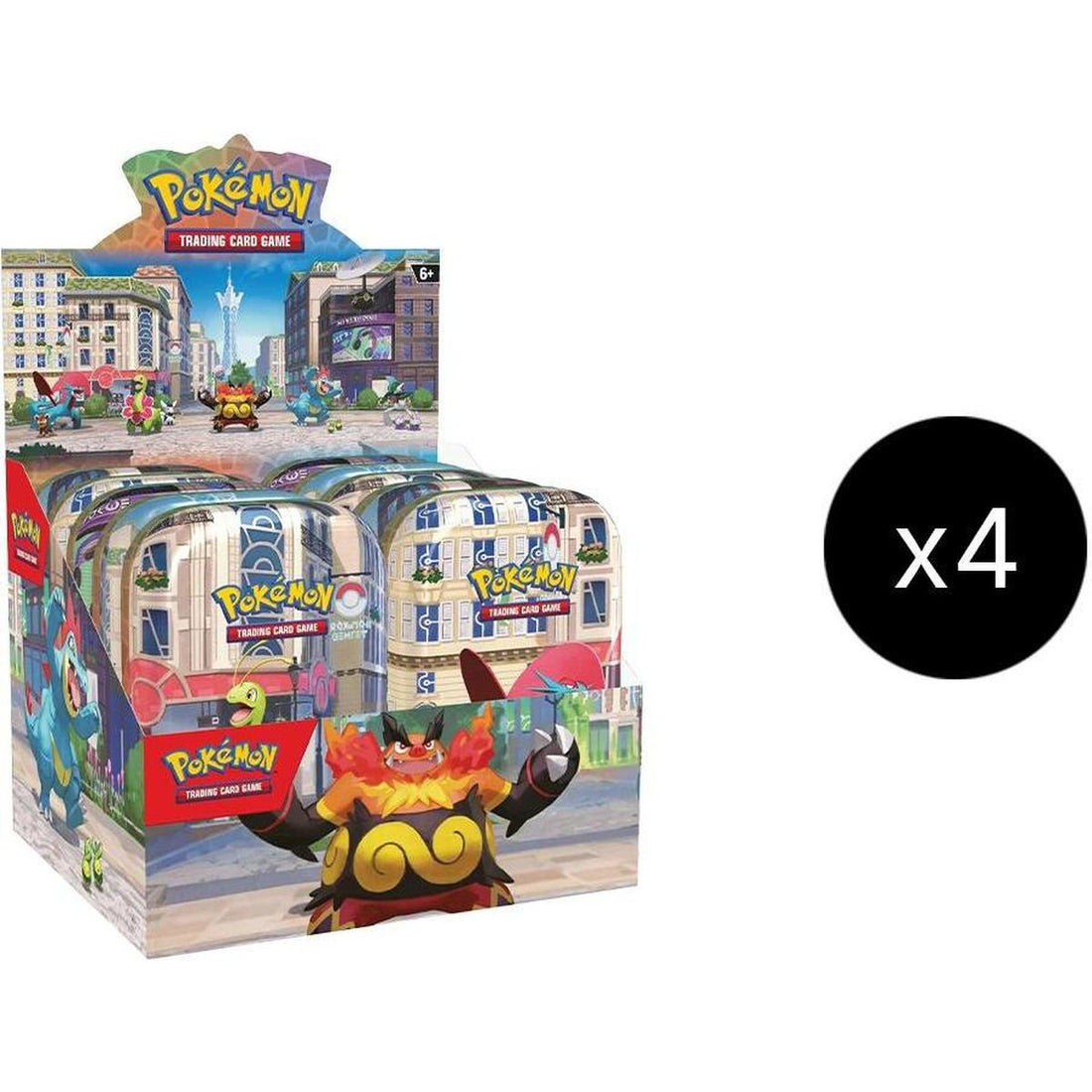 Lumiose City Mini Tin Display Case