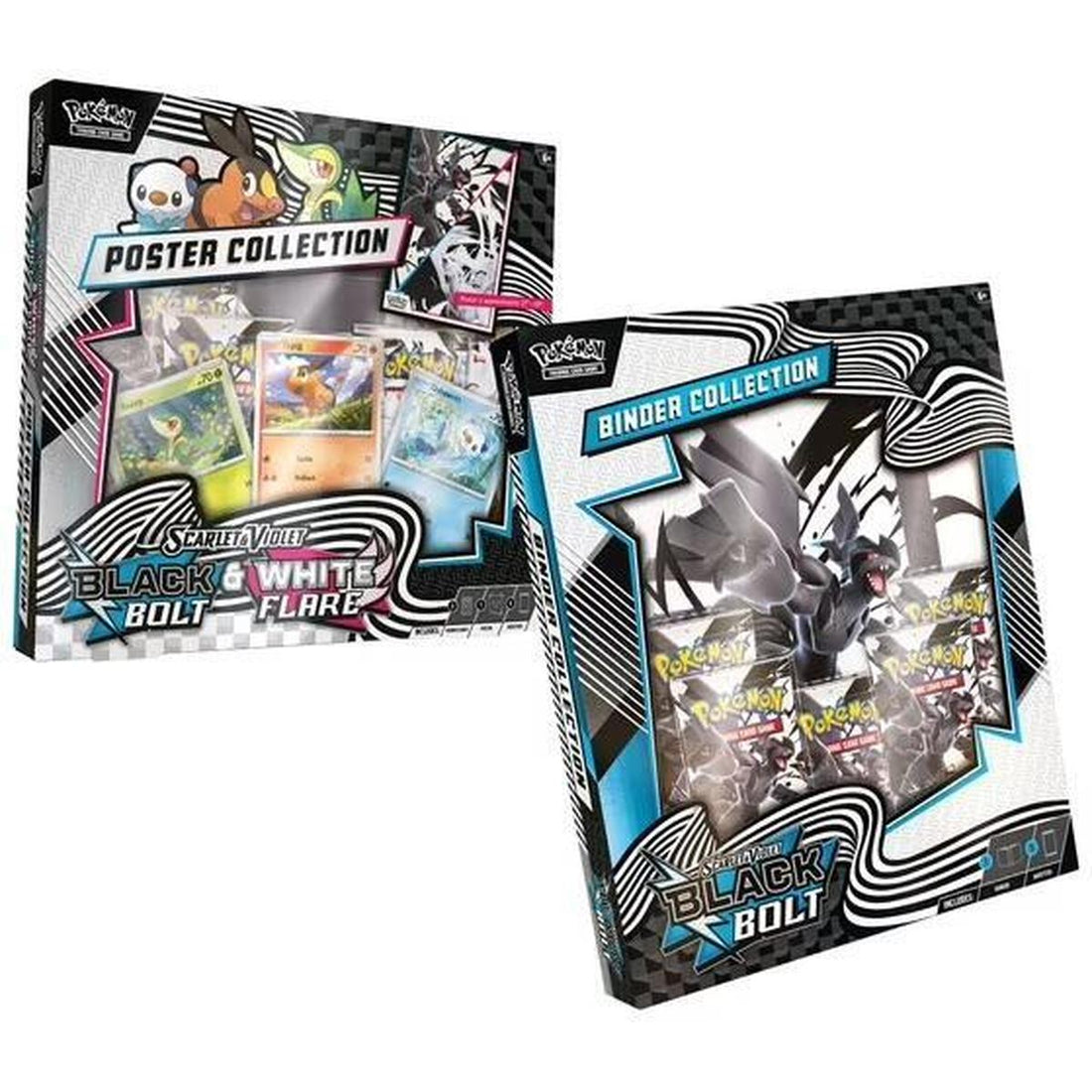 Black Bolt Binder & Unova Poster Collection (Sam's Club)