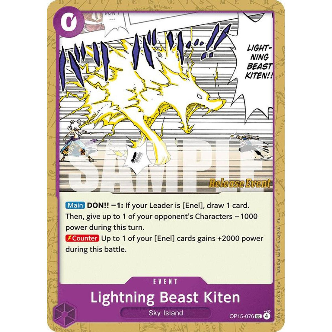 Lightning Beast Kiten