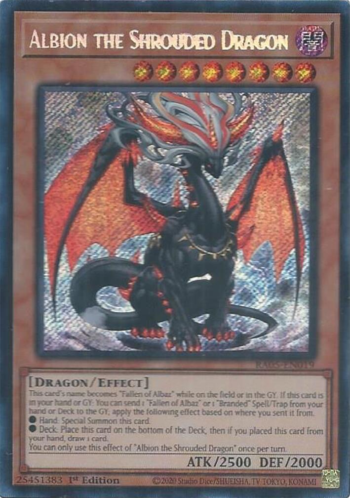 Albion the Shrouded Dragon (Secret Rare)