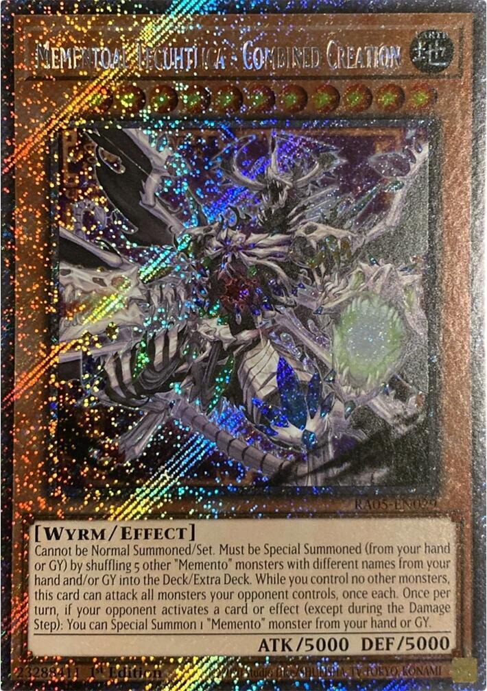Mementoal Tecuhtlica - Combined Creation (Platinum Secret Rare)