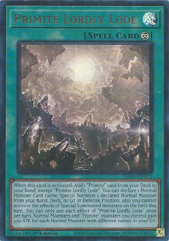 Primite Lordly Lode (Ultra Rare)