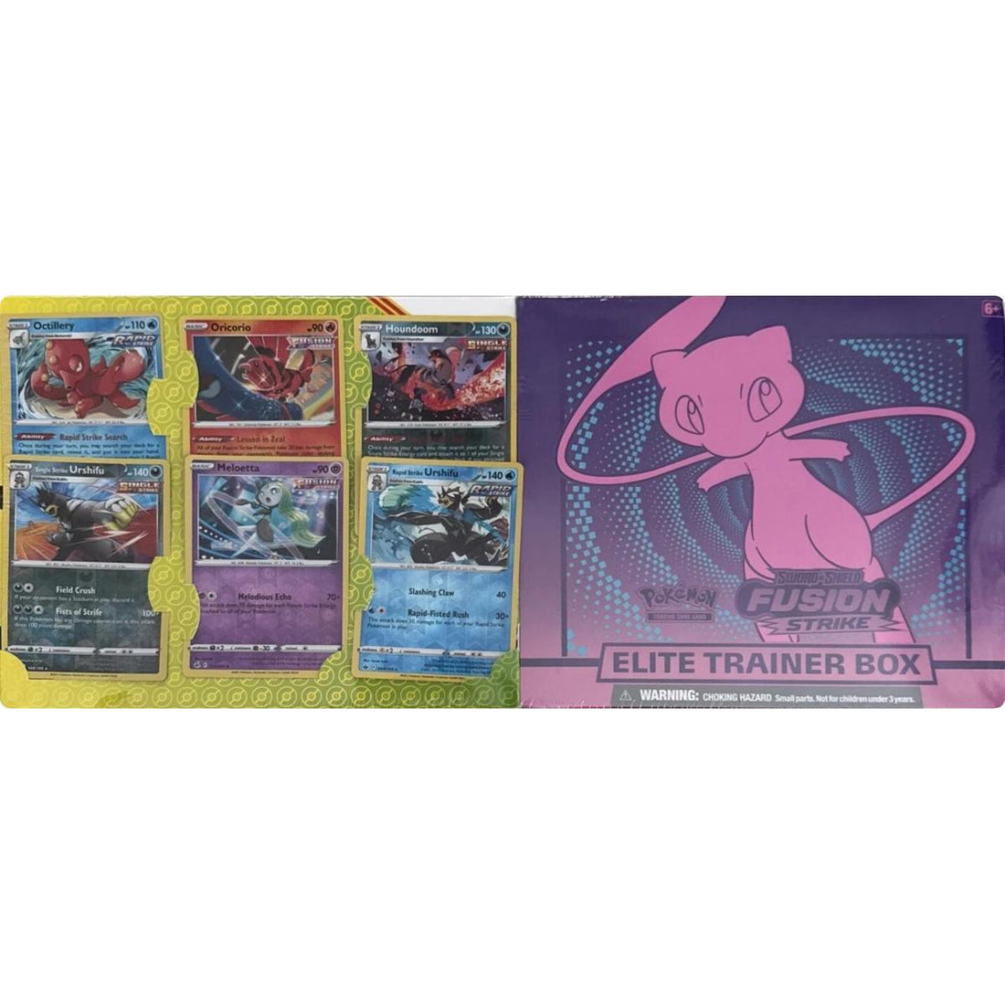 Fusion Strike Elite Trainer Box & 6 Bonus Cards (Sam's Club)