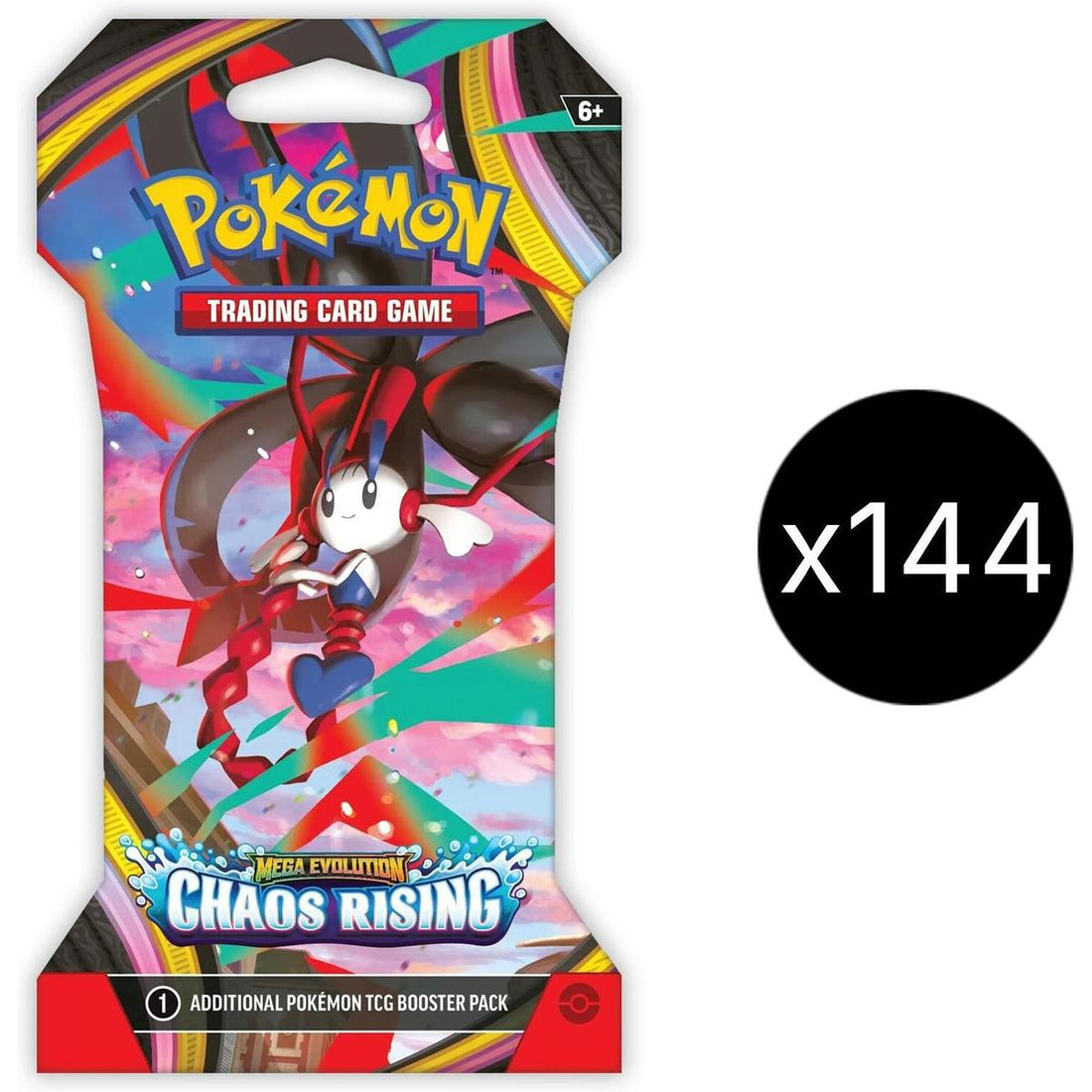 Chaos Rising Sleeved Booster Case