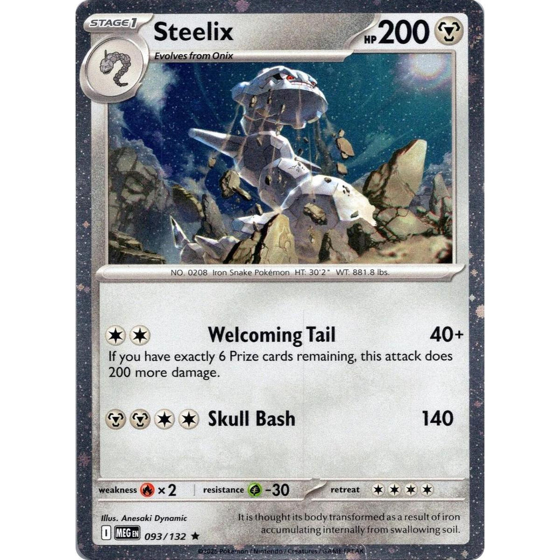 Steelix - 093/132 (Cosmos Holo)