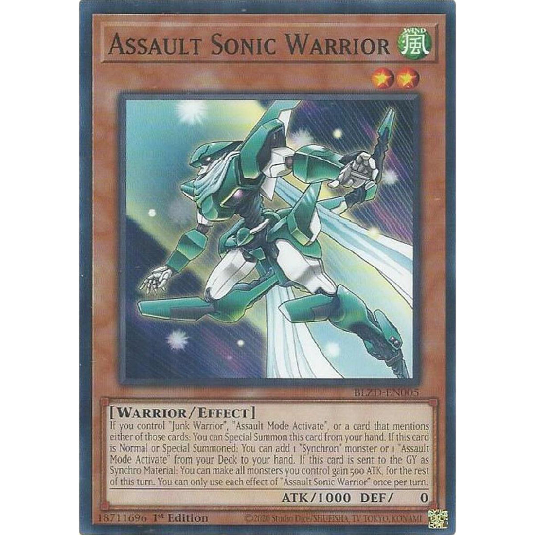 Assault Sonic Warrior