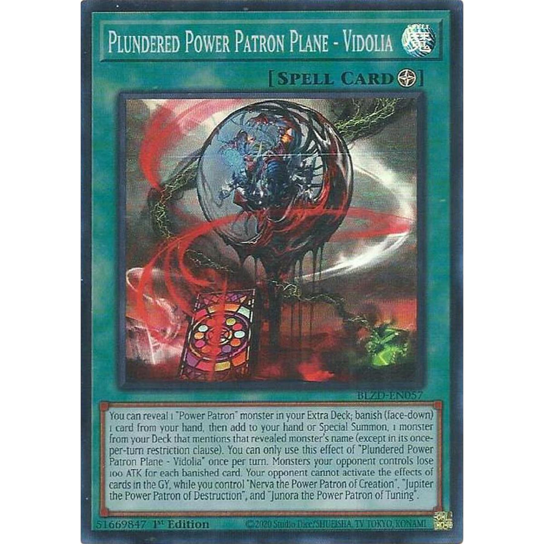 Plundered Power Patron Plane - Vidolia
