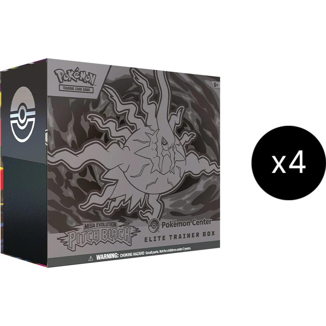 Pitch Black Pokemon Center Elite Trainer Box Case (Exclusive)