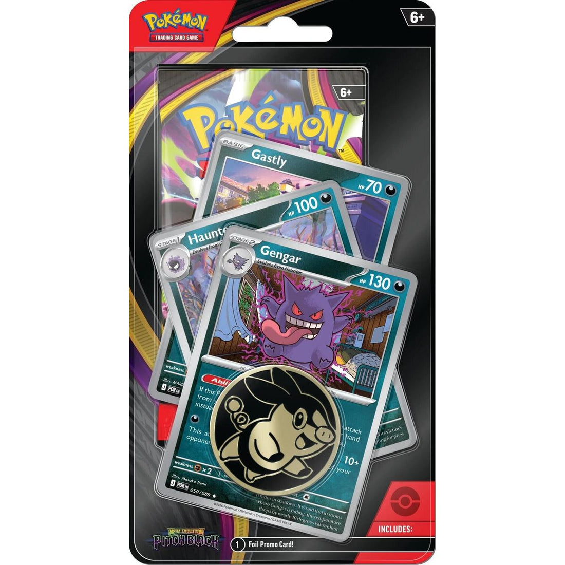 Pitch Black Premium Checklane Blister [Gengar Line]