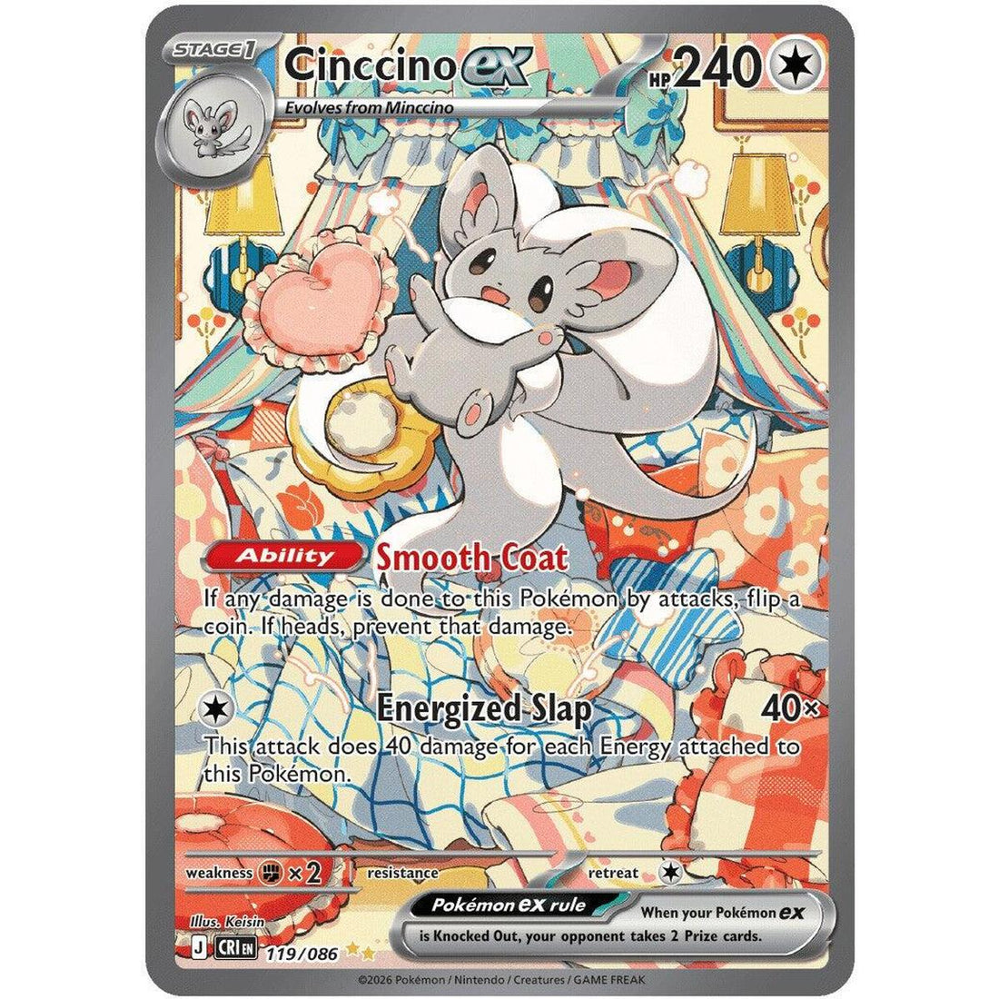 Cinccino ex - 119/086