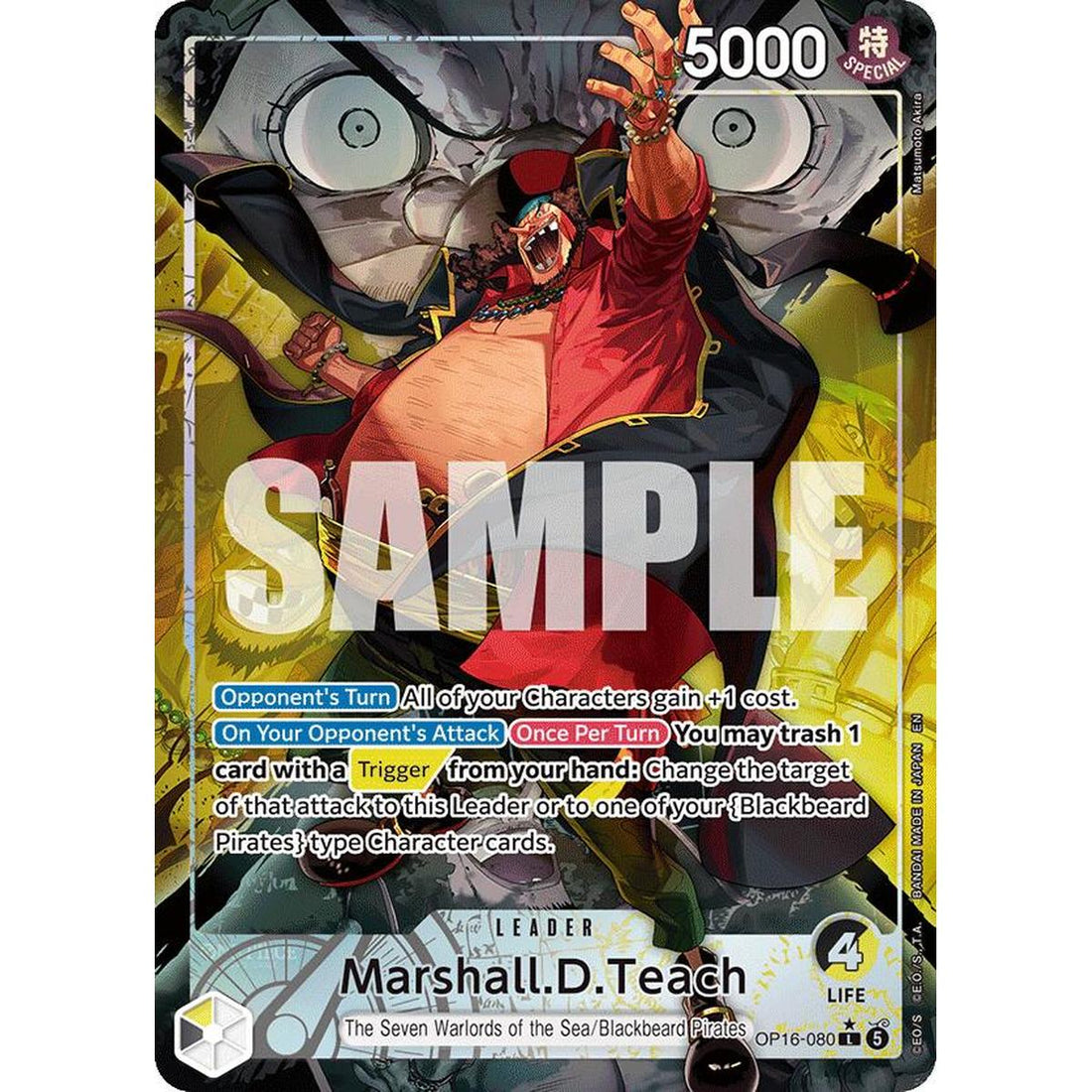 Marshall.D.Teach (080) (Alternate Art)