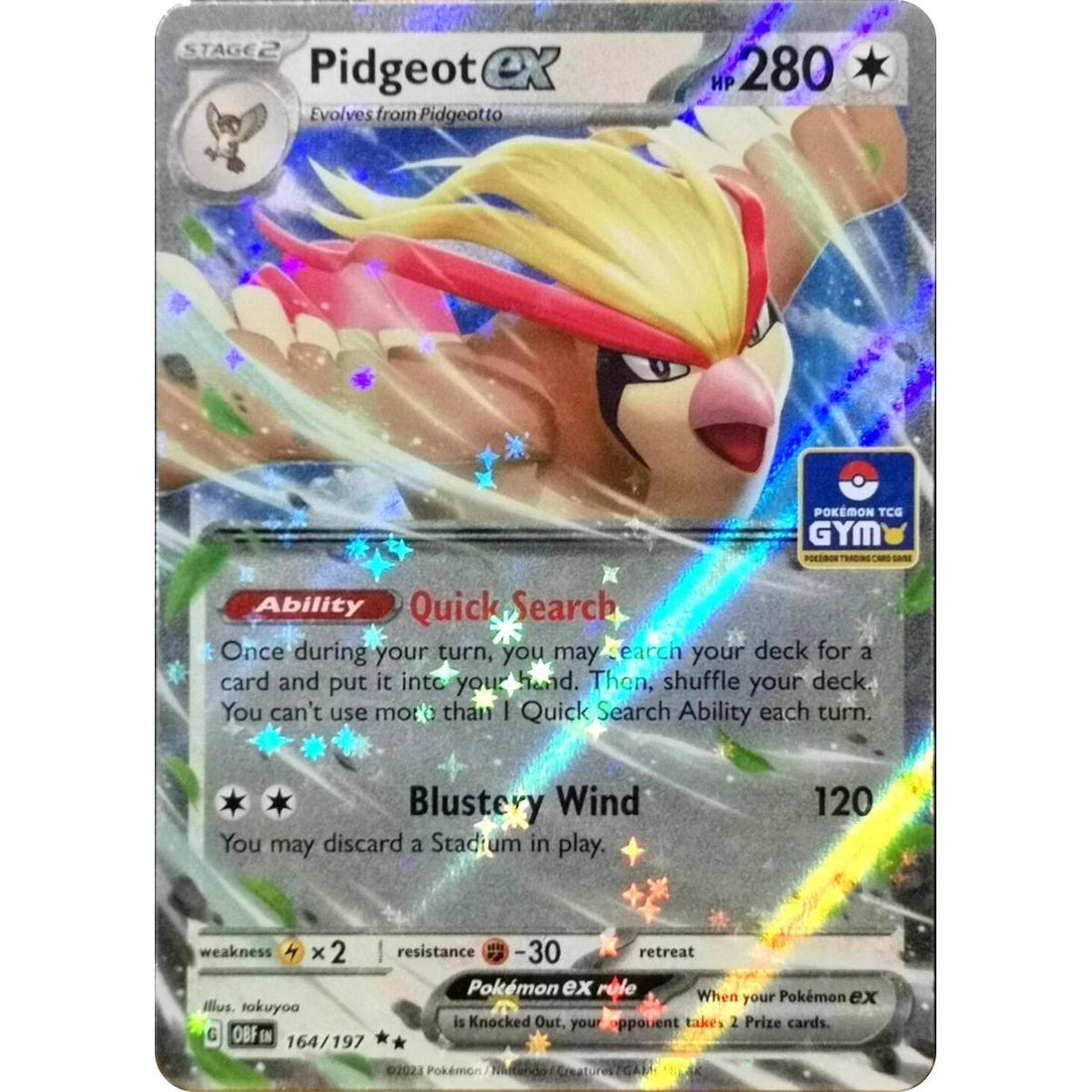 Pidgeot ex - 164/197