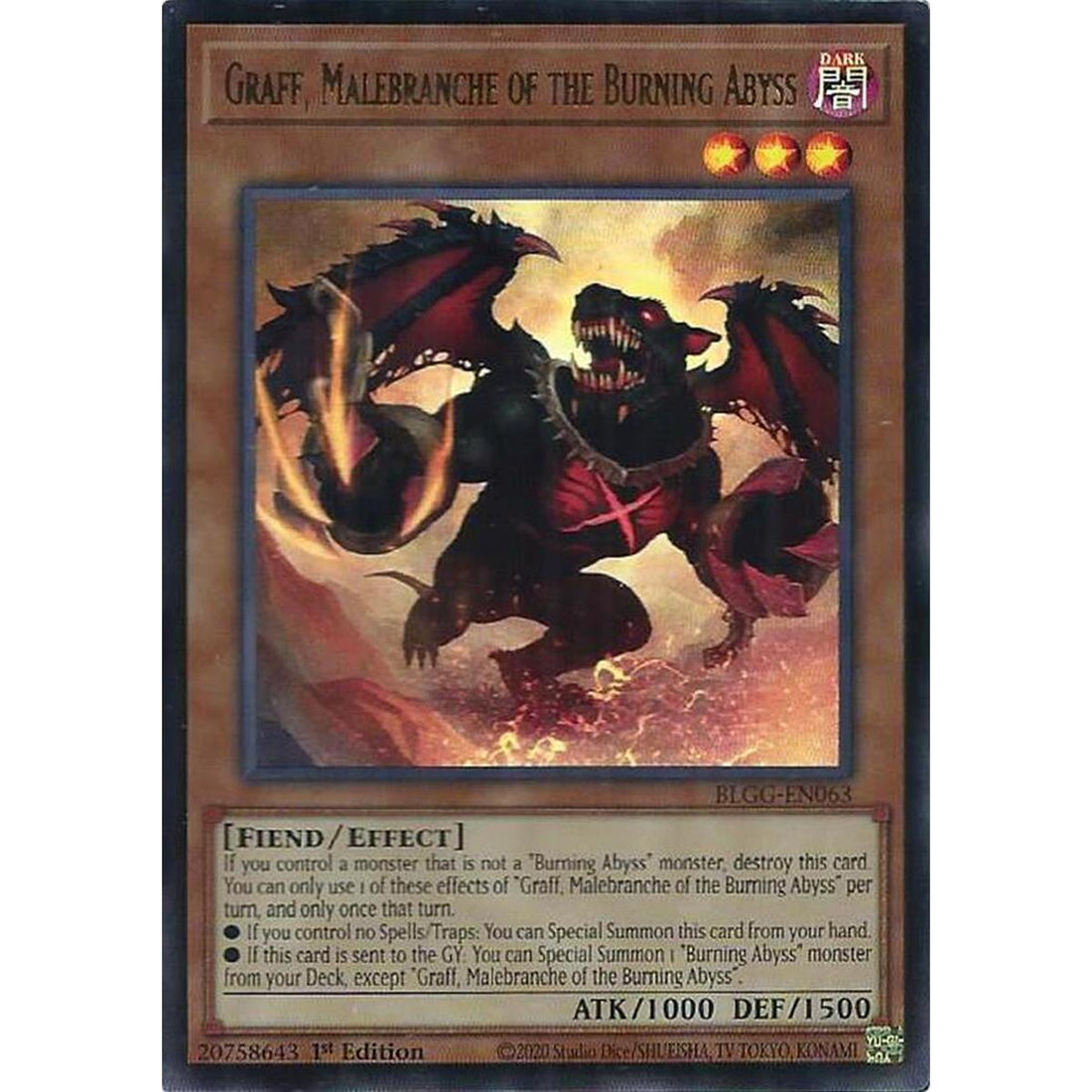 Graff, Malebranche of the Burning Abyss