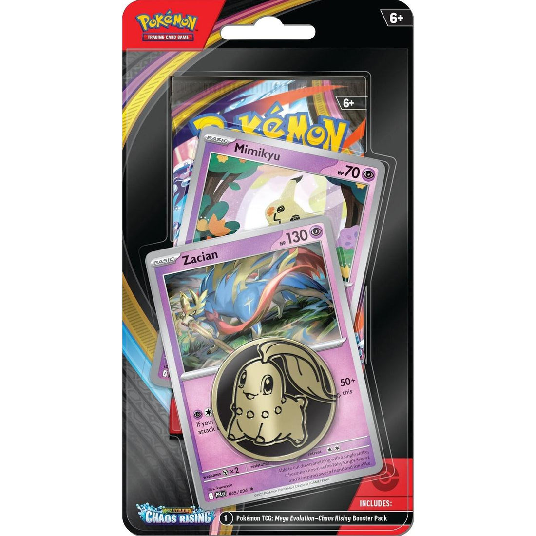 Chaos Rising Single Pack Blister [Zacian/Mimikyu]