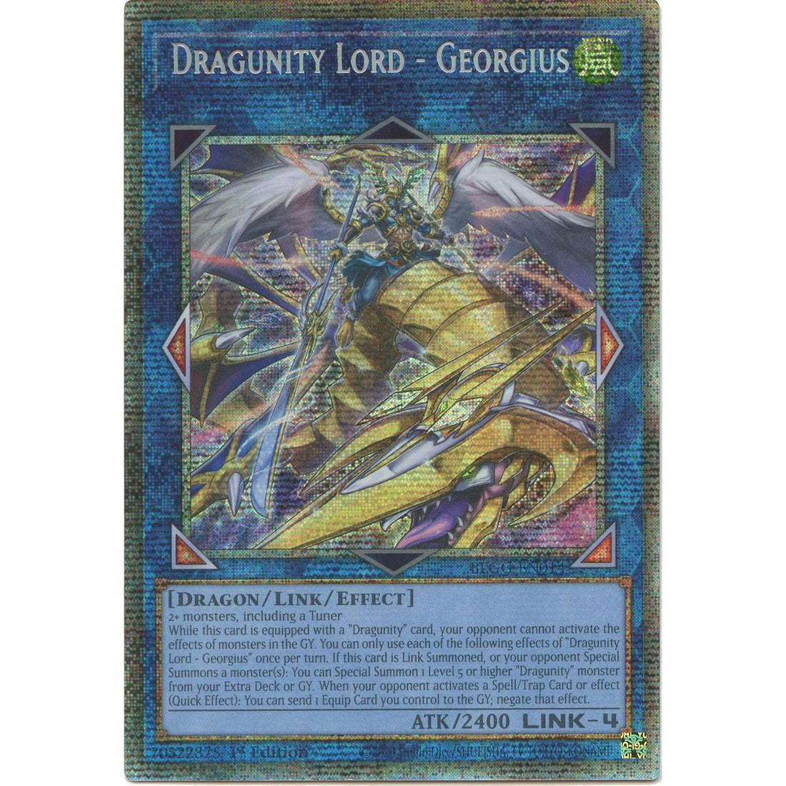 Dragunity Lord - Georgius (Starlight Rare)