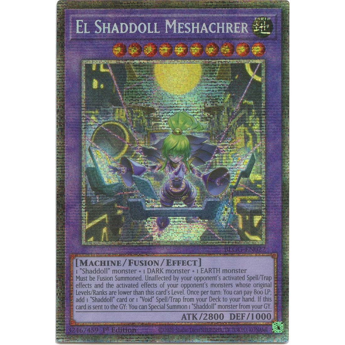 El Shaddoll Meshachrer (Starlight Rare)