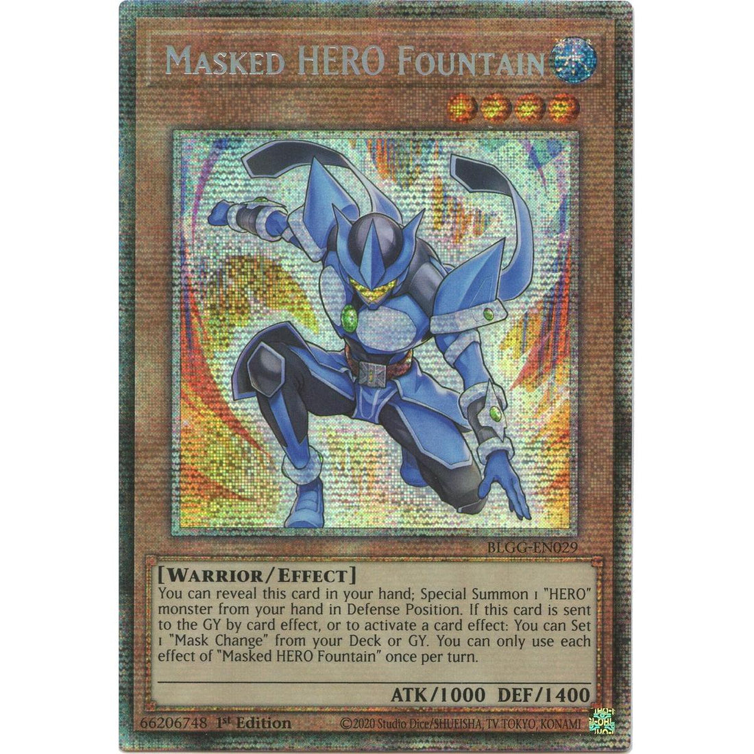Masked HERO Fountain (Starlight Rare)