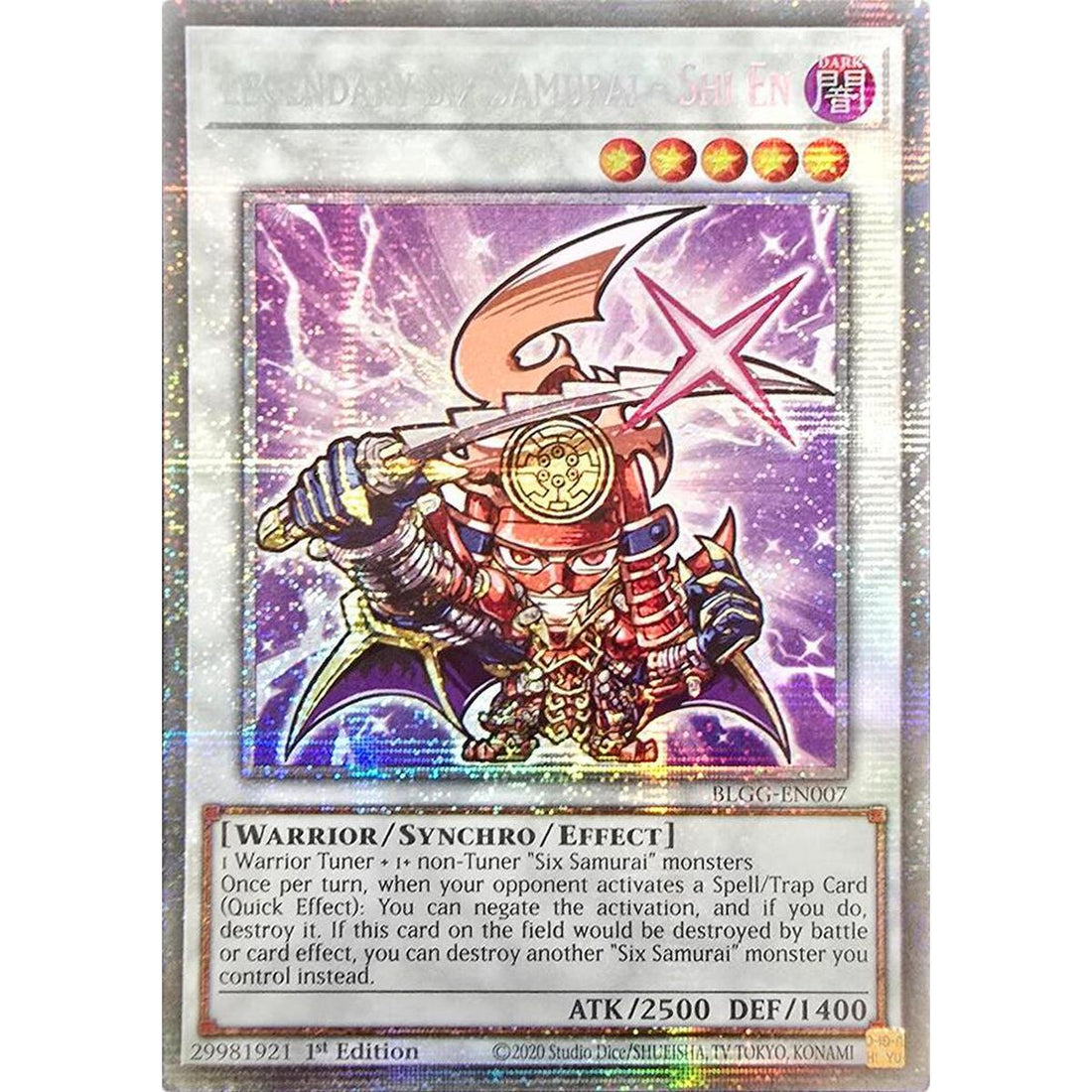 Legendary Six Samurai - Shi En (Starlight Rare)